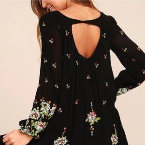 Free People Embroidered Dress